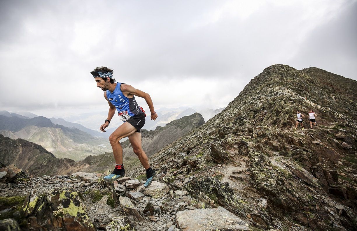 Constelación de estrellas en la SkyRace Comapedrosa