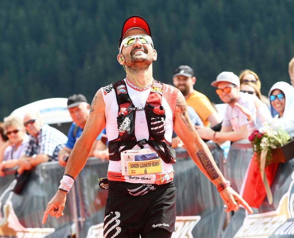 Ester Alves y Jordi Gamito, juntos en la Everest Trail Race