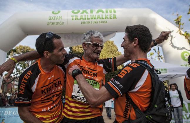 340 equipos caminando para vencer el hambre en la Oxfam Trailwalker