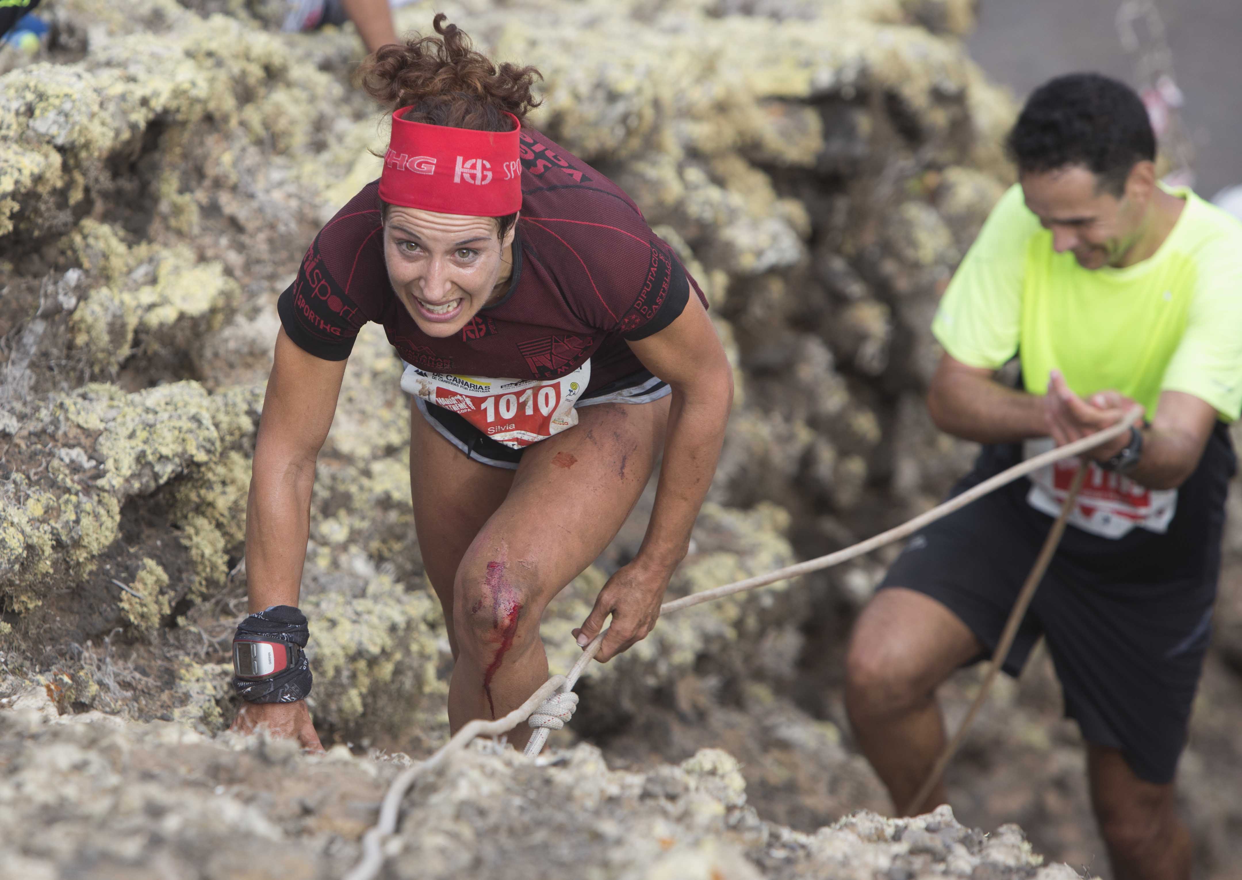 Coronas repartidas en la Haría Extreme 2014