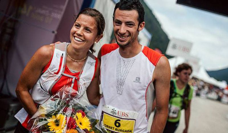 Kilian Jornet y Stevie Kramer vuelan en la Sierre Zinal