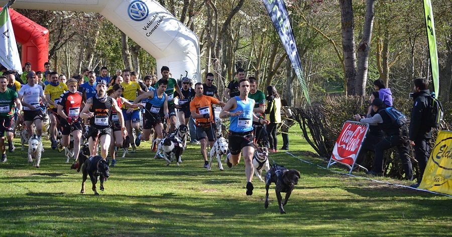 La Liga Rioja Motor echa el cierre en el Canicross Demanda Xtrem