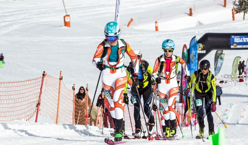 Laura Orgué y Clàudia Galicia, listas para el Mundial de esquí de montaña
