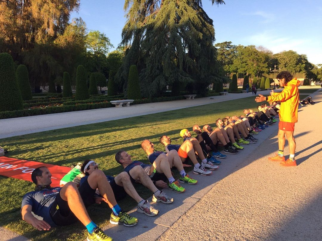 The North Face celebra su primer entrenamiento en Madrid
