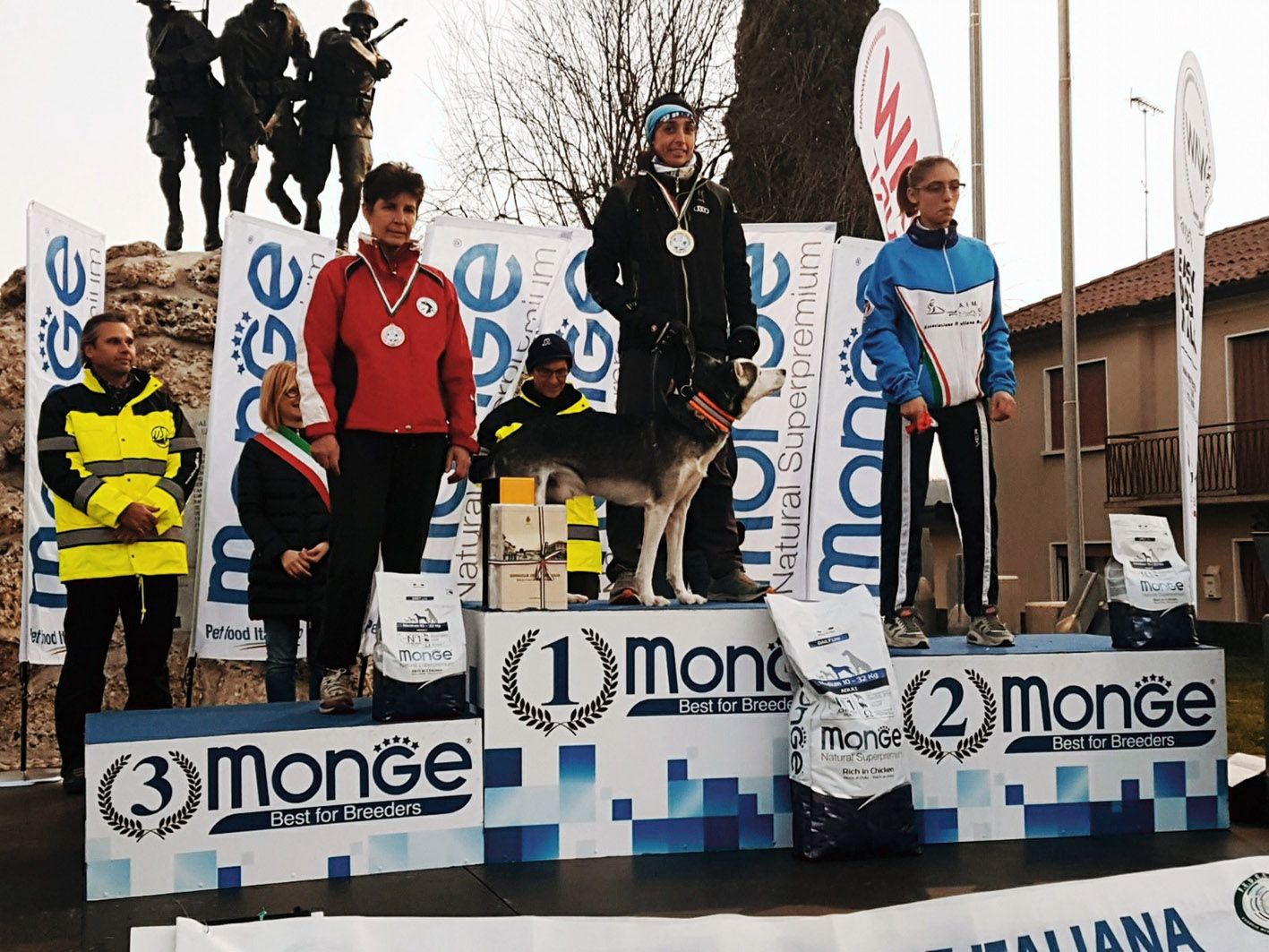 Olga Álvarez, campeona del mundo de canicross