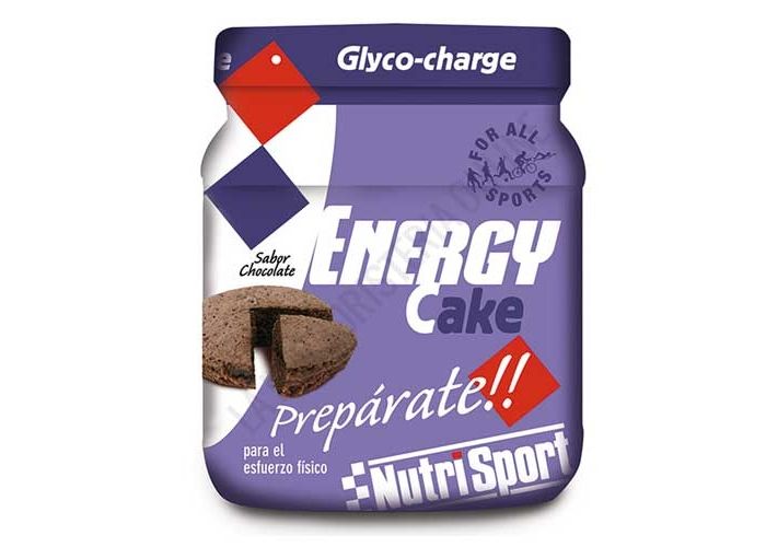 Combustible de chocolate: Nutrisport Energy Cake
