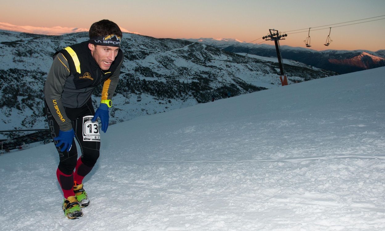 Alfredo Gil estrena el palmarés del Snow Cross Leitariegos