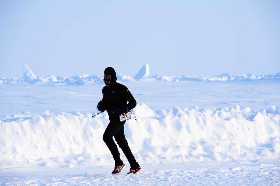 El Polo Norte, escenario de un maratón a -25º