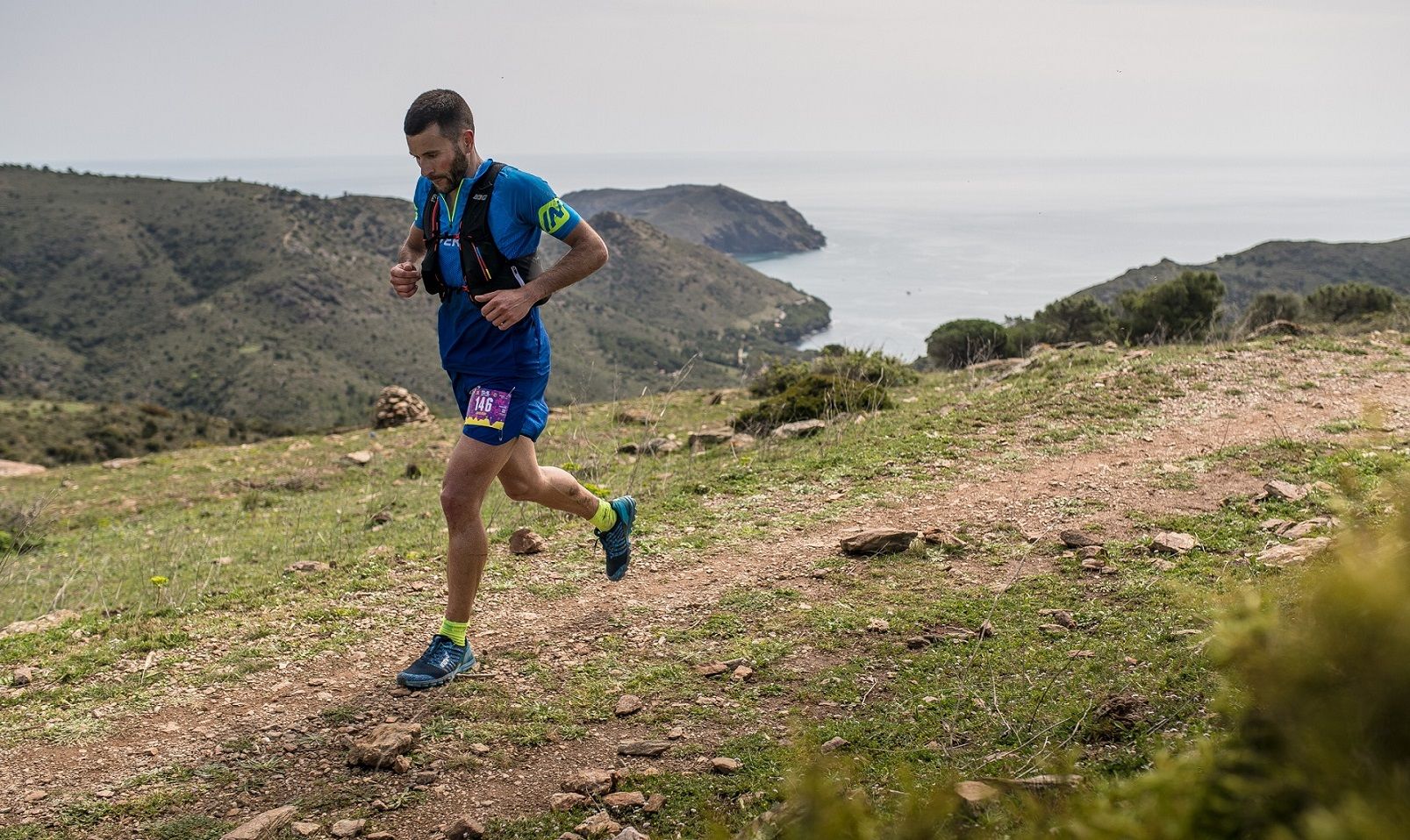 David Adán y Rosa Navarro vencen en el Trail Cap de Creus
