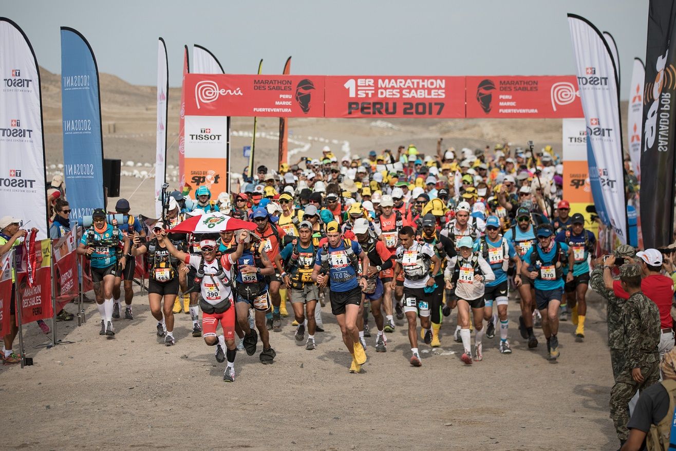 El Morabity, primer líder del Marathon des Sables Perú