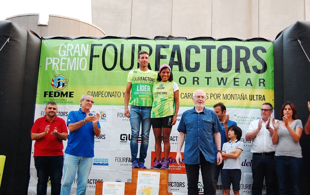 Dani Amat y Mercedes Pila se coronan en la Monduber Trail