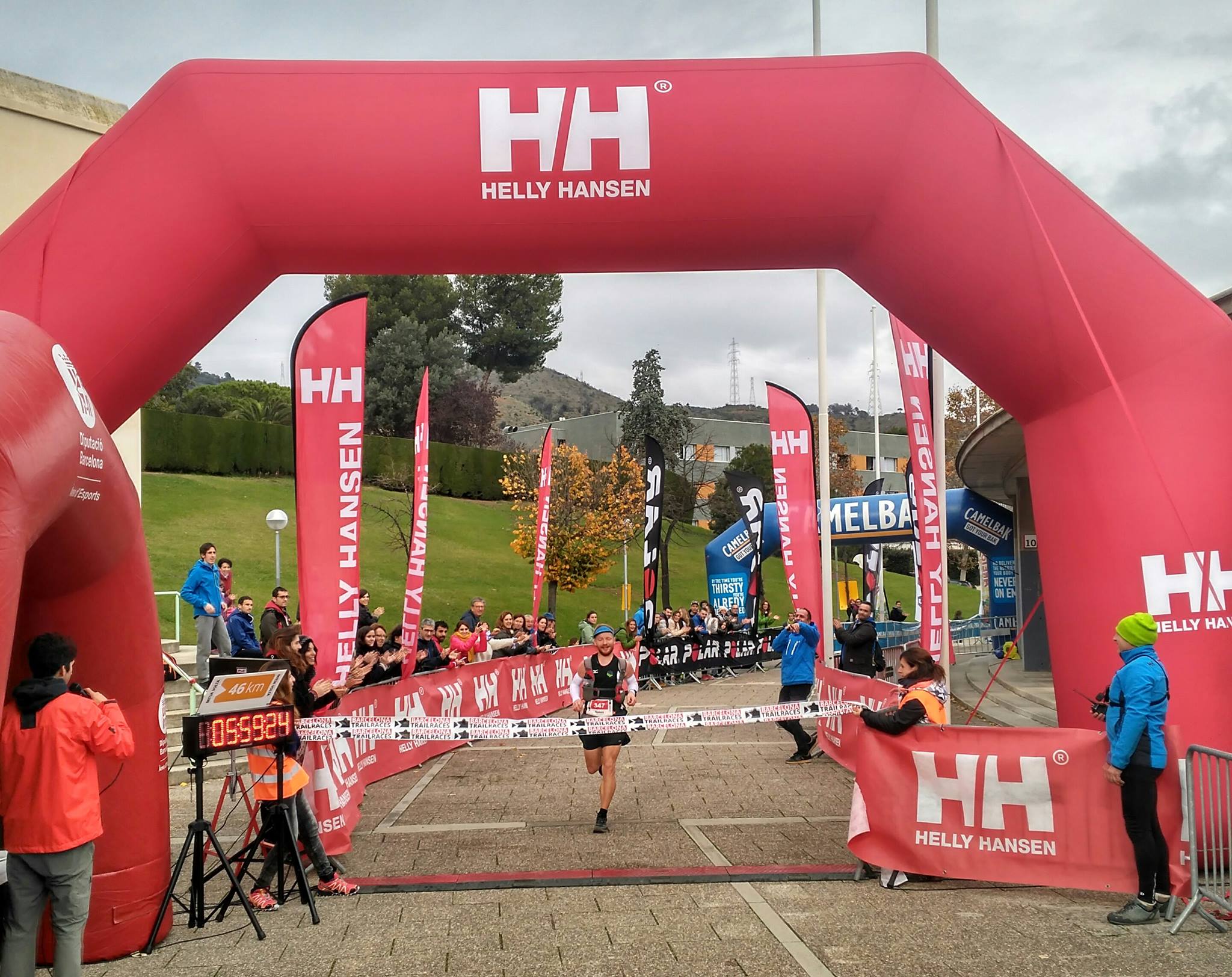 Anders Aagaard y Laia Diez, vencedores de la HH Barcelona Trail Races
