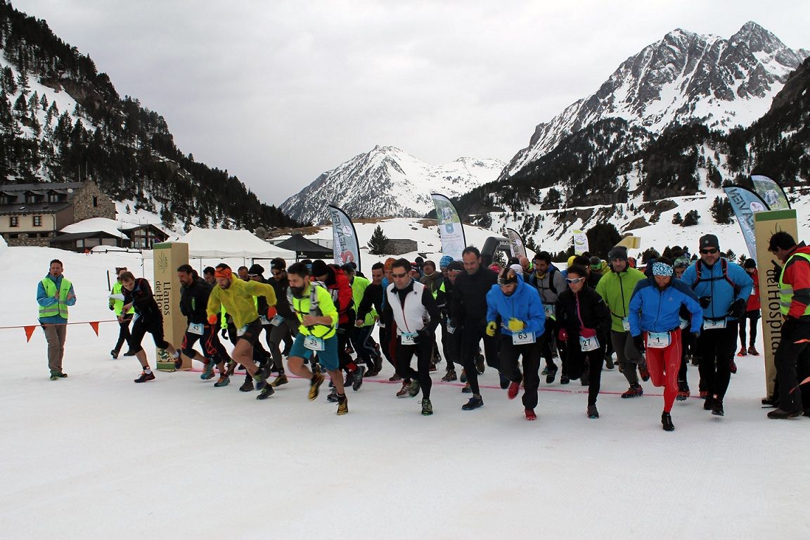 Benasque inauguró las carreras sobre nieve