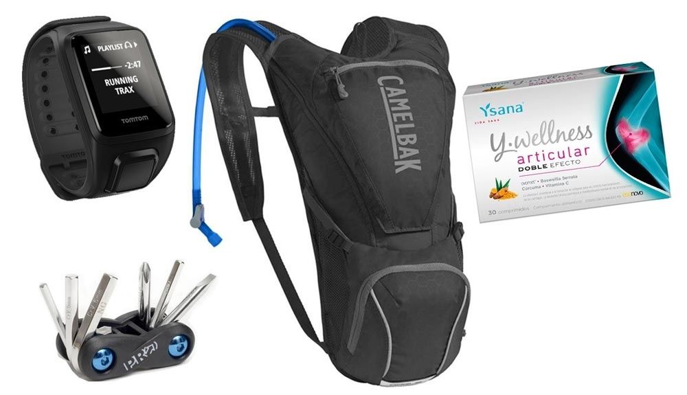 Multisorteo: relojes TomTom Runner, mochila Camelbak...