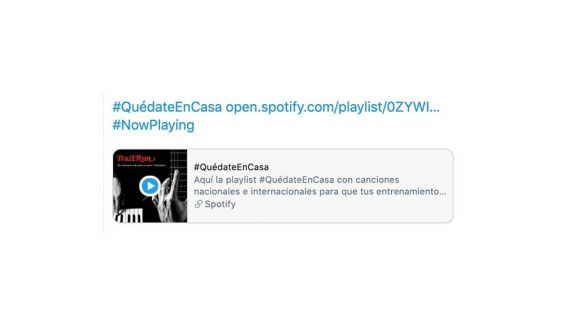 Playlist TR #QuédateEnCasa