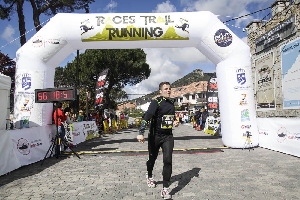Races Trail Runing Hoyo de Manzanares 2016-2