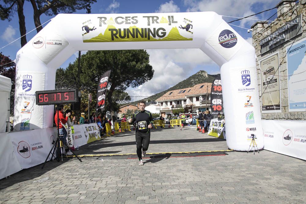 Races Trail Runing Hoyo de Manzanares 2016-2