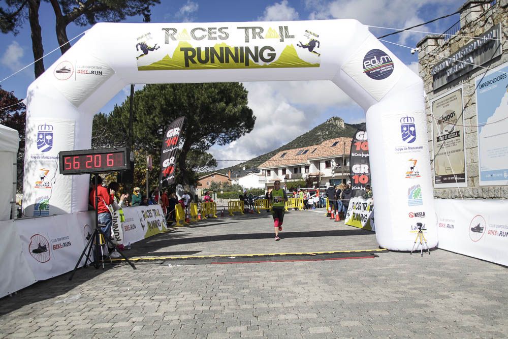 Races Trail Runing Hoyo de Manzanares 2016-2