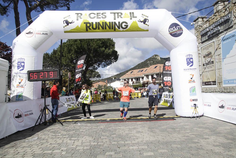Races Trail Runing Hoyo de Manzanares 2016-2