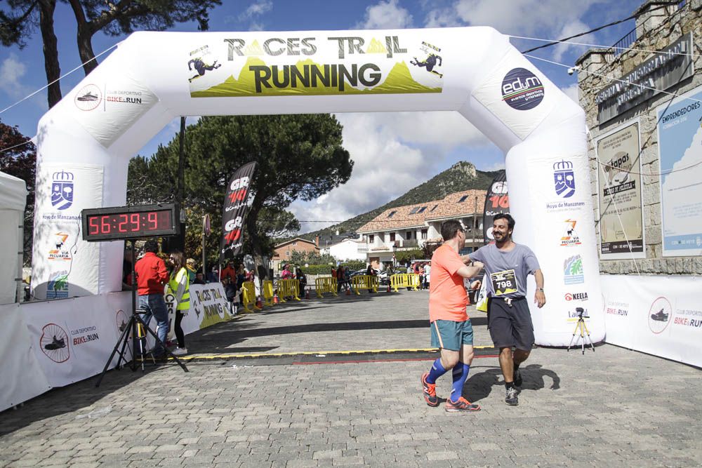 Races Trail Runing Hoyo de Manzanares 2016-2