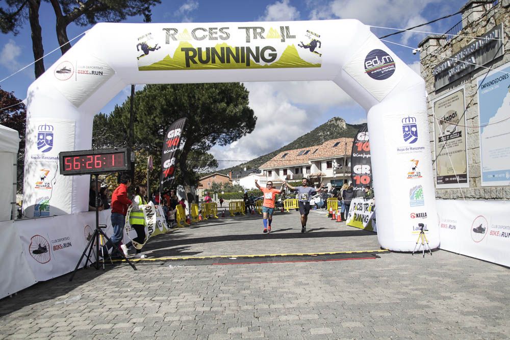 Races Trail Runing Hoyo de Manzanares 2016-2