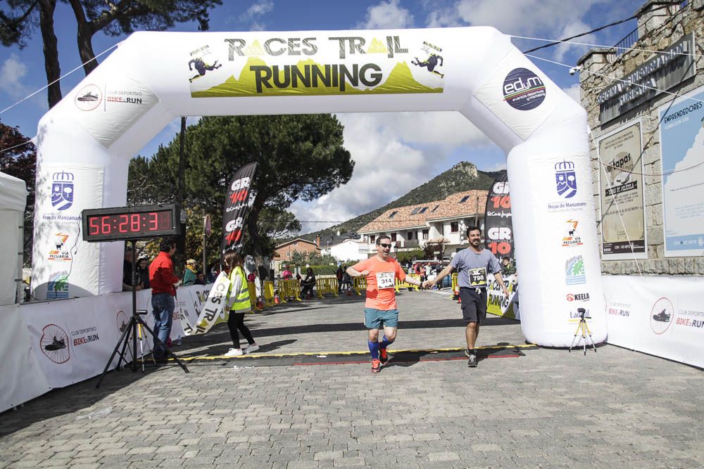 Races Trail Runing Hoyo de Manzanares 2016-2