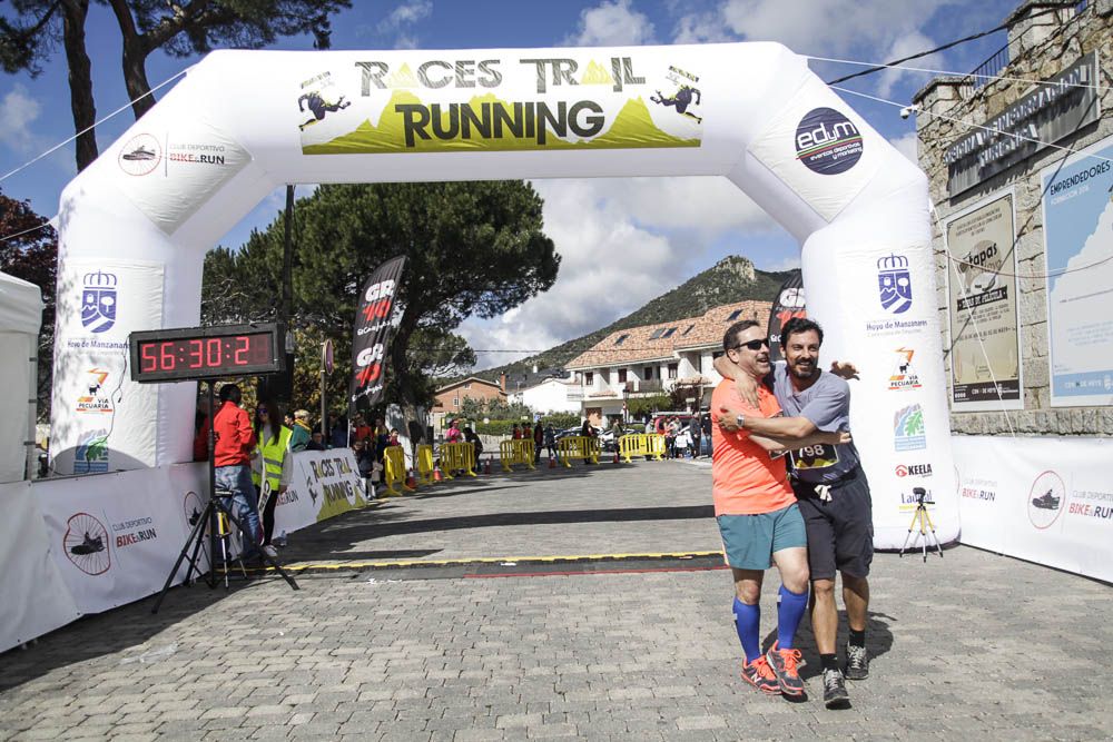 Races Trail Runing Hoyo de Manzanares 2016-2