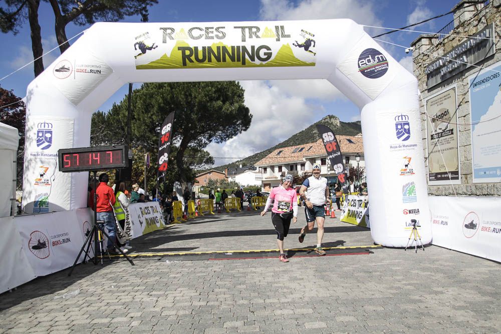 Races Trail Runing Hoyo de Manzanares 2016-2