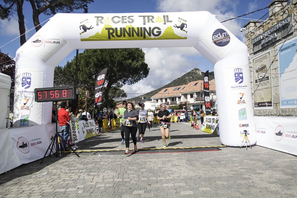 Races Trail Runing Hoyo de Manzanares 2016-2