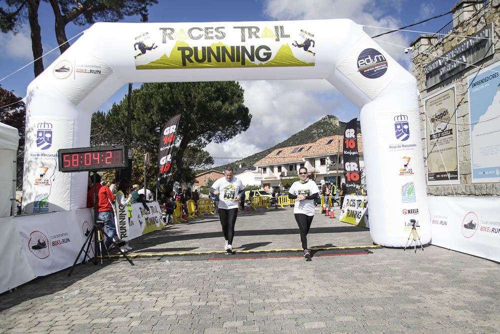 Races Trail Runing Hoyo de Manzanares 2016-2