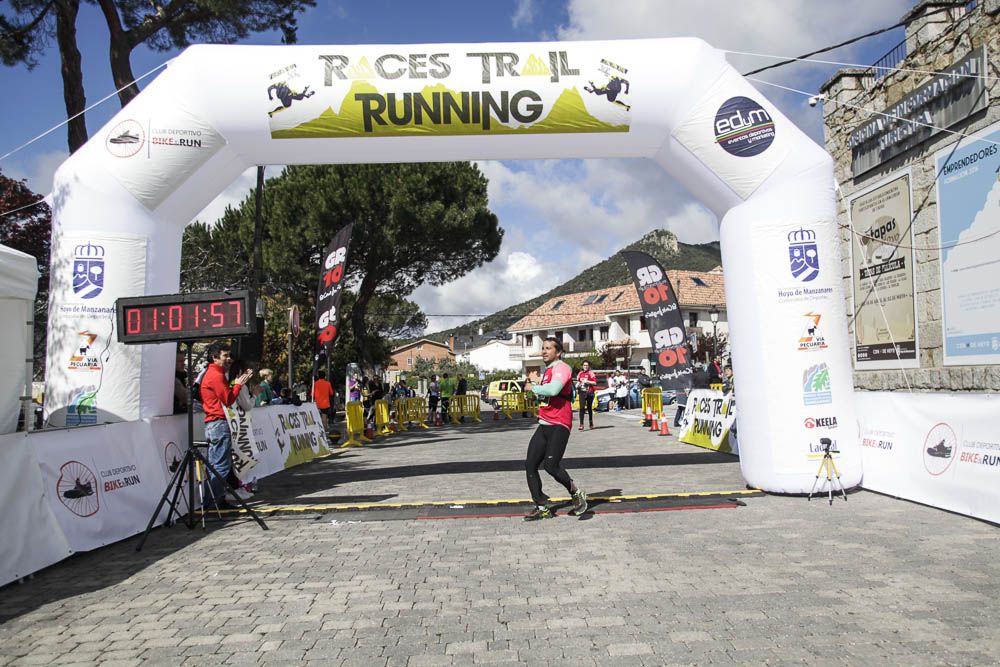 Races Trail Runing Hoyo de Manzanares 2016-2