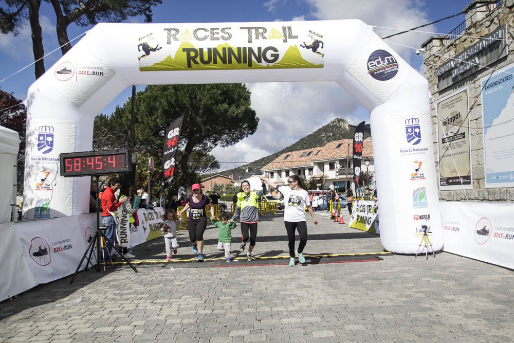 Races Trail Runing Hoyo de Manzanares 2016-2