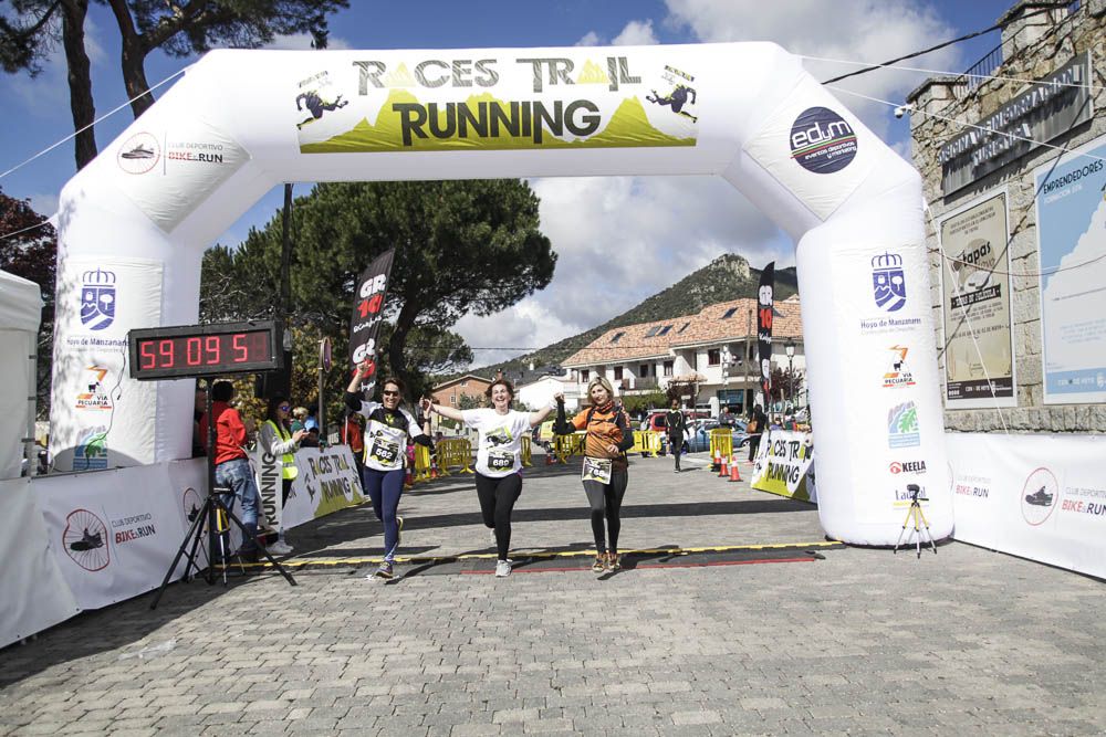 Races Trail Runing Hoyo de Manzanares 2016-2