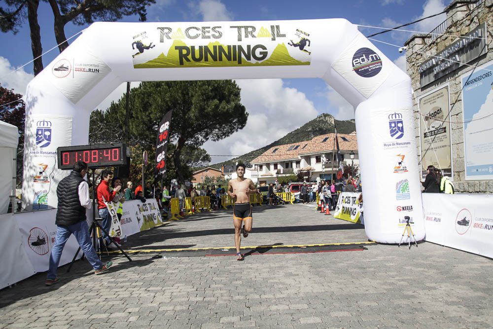 Races Trail Runing Hoyo de Manzanares 2016-2