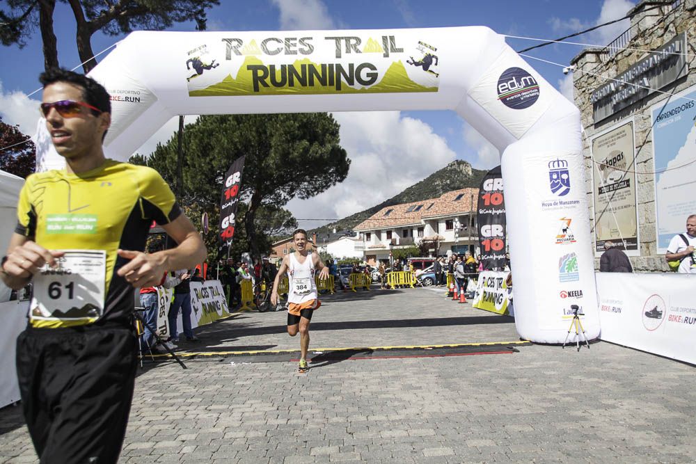 Races Trail Runing Hoyo de Manzanares 2016-2