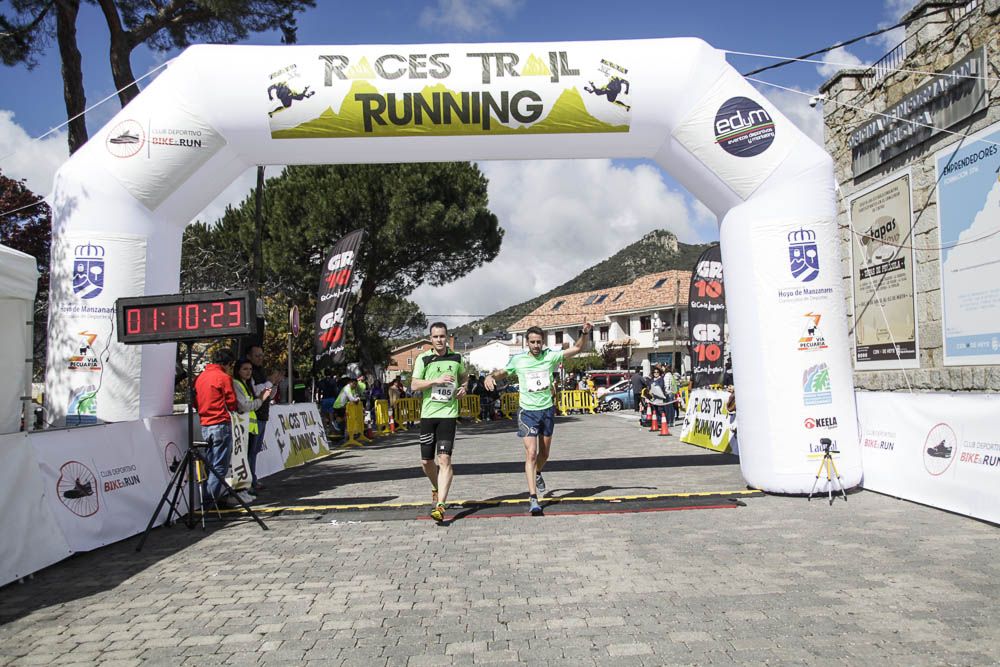 Races Trail Runing Hoyo de Manzanares 2016-2