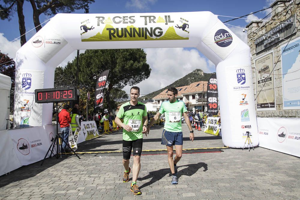 Races Trail Runing Hoyo de Manzanares 2016-2