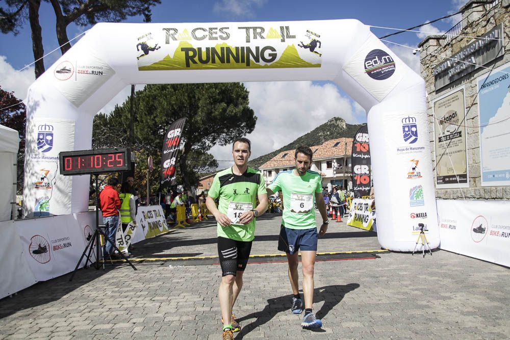 Races Trail Runing Hoyo de Manzanares 2016-2