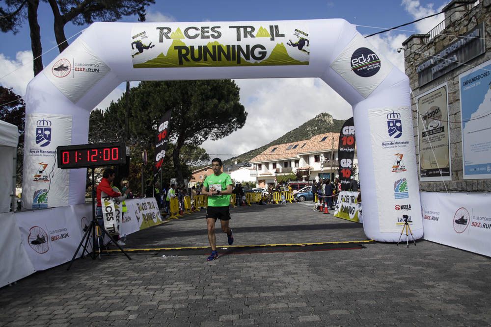 Races Trail Runing Hoyo de Manzanares 2016-2