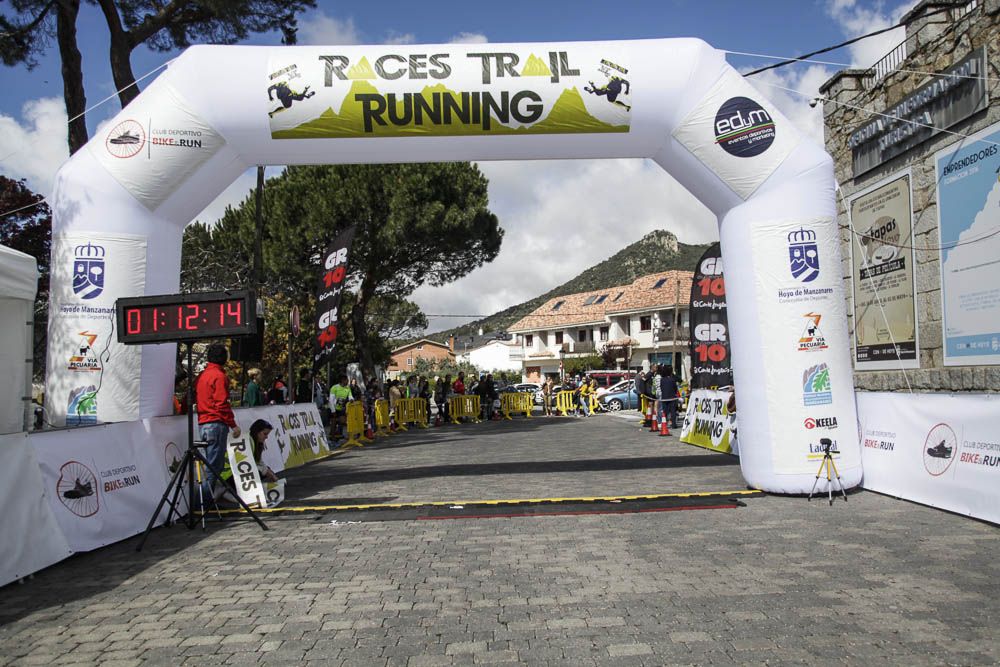 Races Trail Runing Hoyo de Manzanares 2016-2