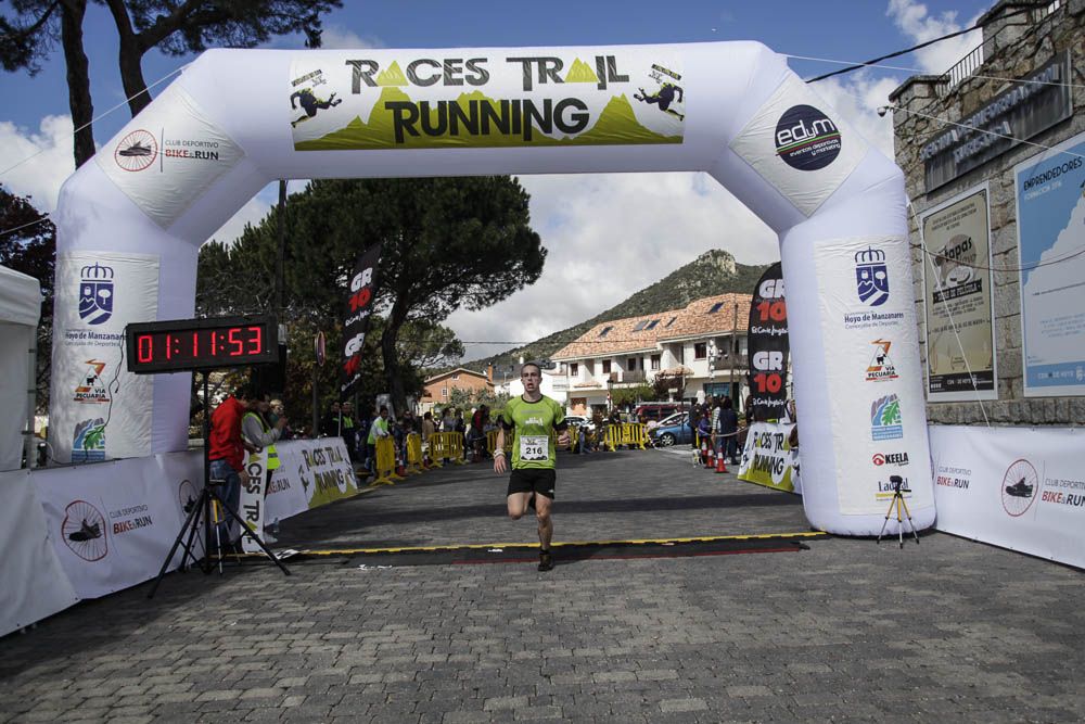 Races Trail Runing Hoyo de Manzanares 2016-2