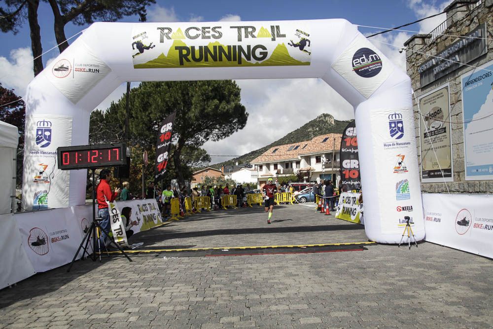Races Trail Runing Hoyo de Manzanares 2016-2