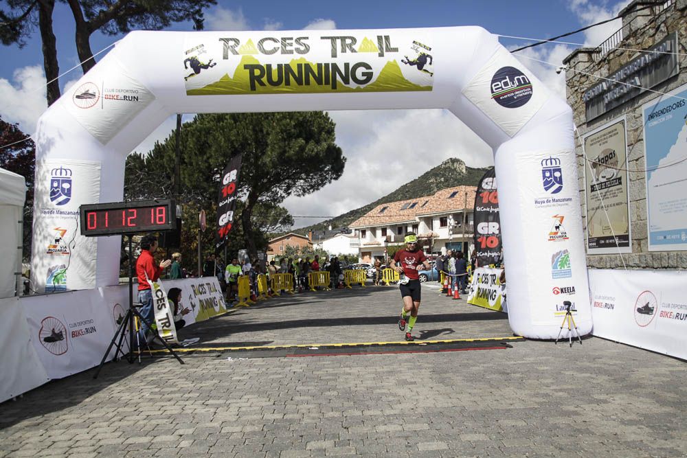 Races Trail Runing Hoyo de Manzanares 2016-2