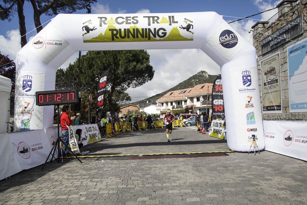 Races Trail Runing Hoyo de Manzanares 2016-2