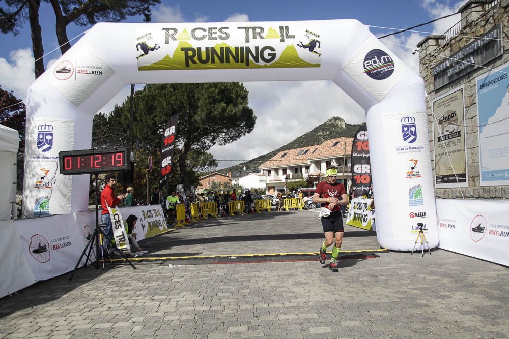Races Trail Runing Hoyo de Manzanares 2016-2