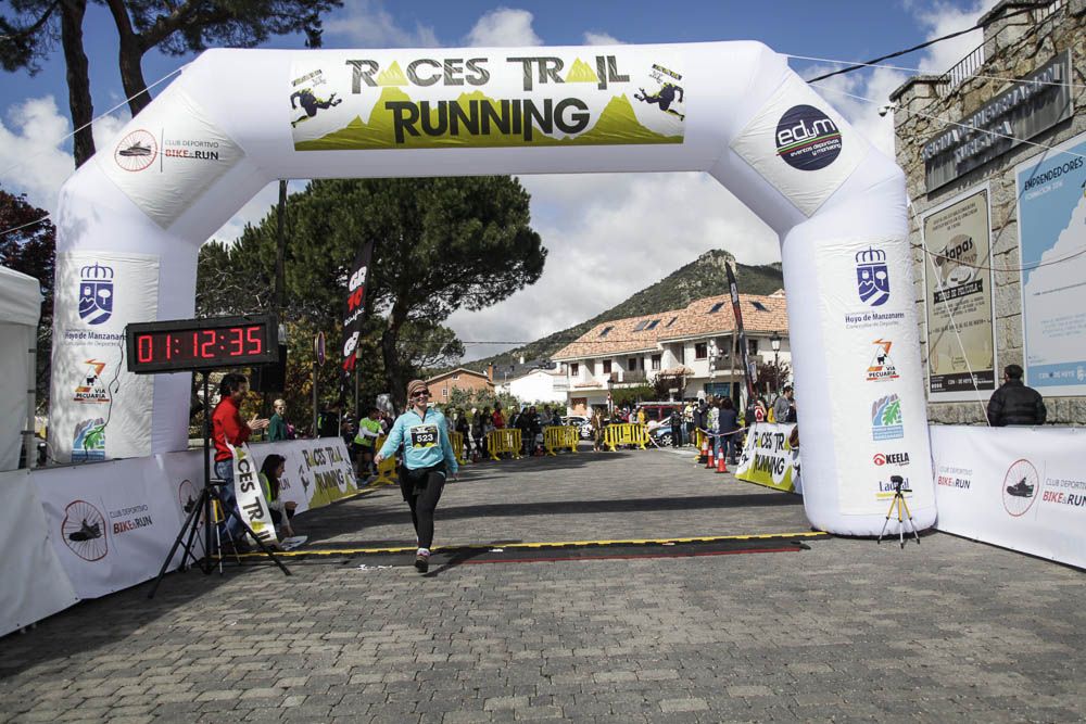 Races Trail Runing Hoyo de Manzanares 2016-2