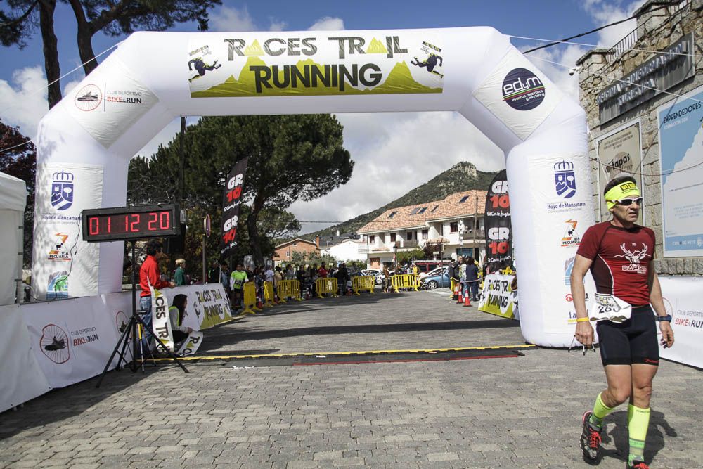 Races Trail Runing Hoyo de Manzanares 2016-2