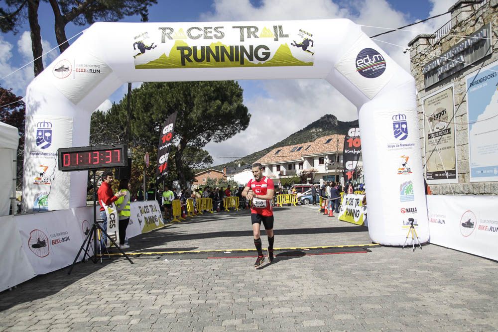 Races Trail Runing Hoyo de Manzanares 2016-2