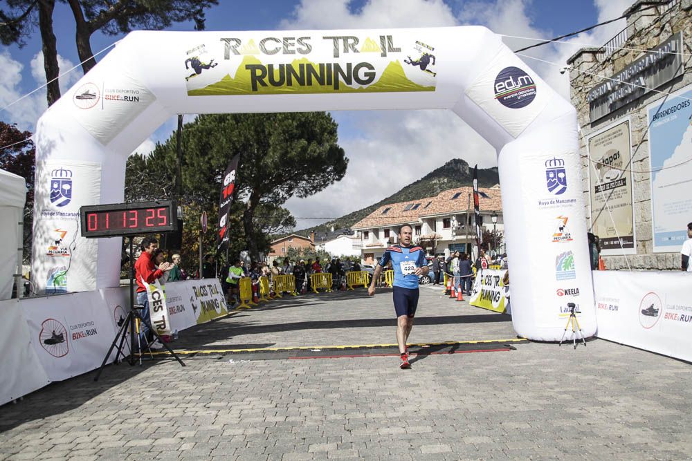 Races Trail Runing Hoyo de Manzanares 2016-2