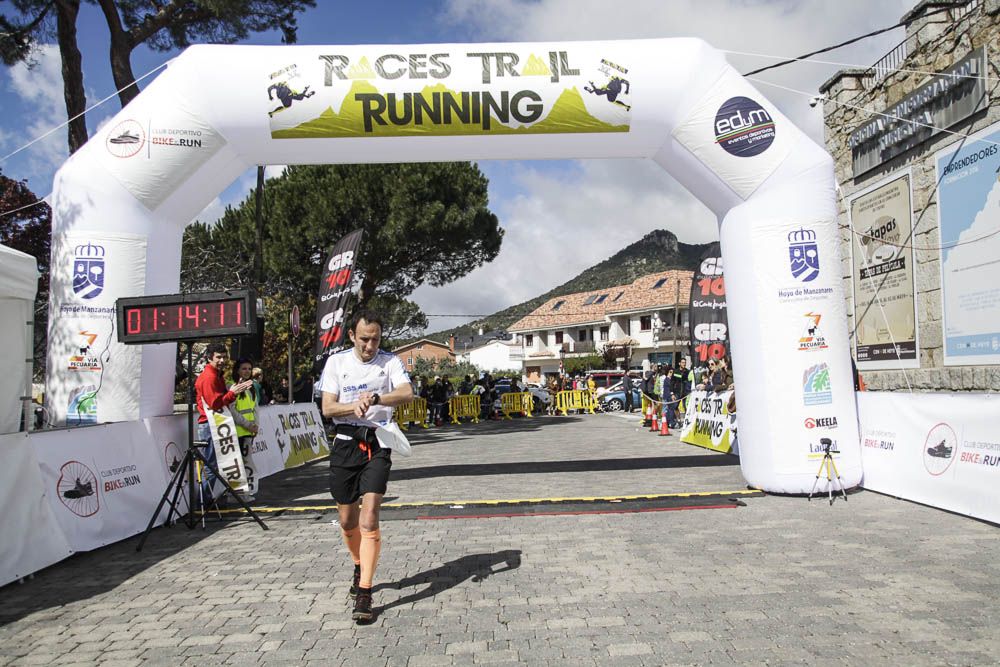 Races Trail Runing Hoyo de Manzanares 2016-2
